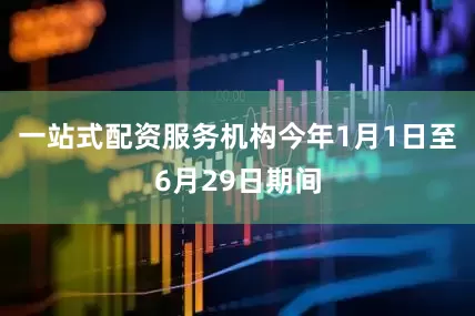一站式配资服务机构今年1月1日至6月29日期间